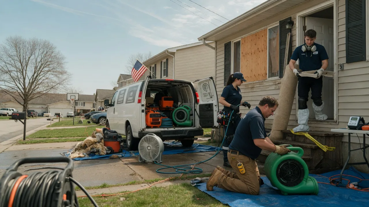 Water Damage Restoration in Rockham, SD near me